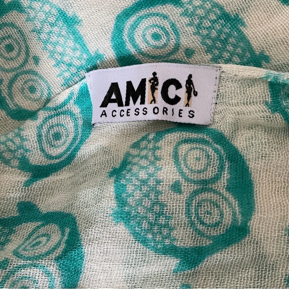 Owl Print Scarf